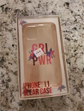iPhone 11 Clear Case with GRL PWR Design
